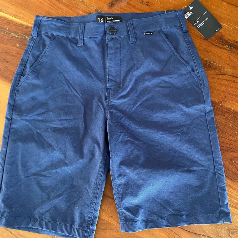 Men's Navy Blue Casual Shorts by Hurley